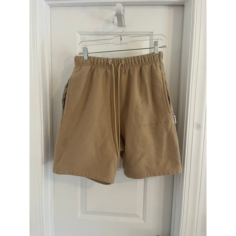 Advisory Board Crystals Abc. 123 Sweat‎ Shorts Tan  Heavyweight Fleece